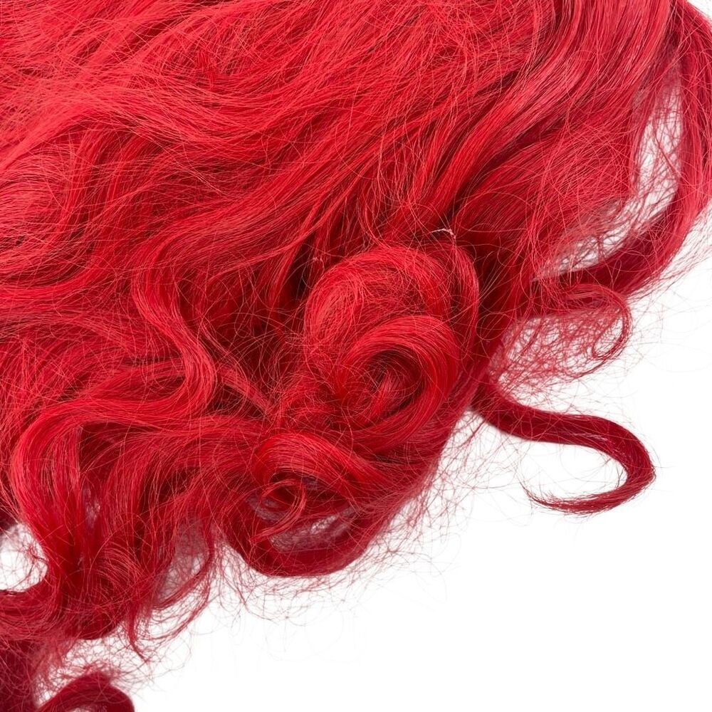 Disney Princess The Little Mermaid Ariel Red Deluxe Wig Kids Ages 4+ Halloween - Picture 4 of 14